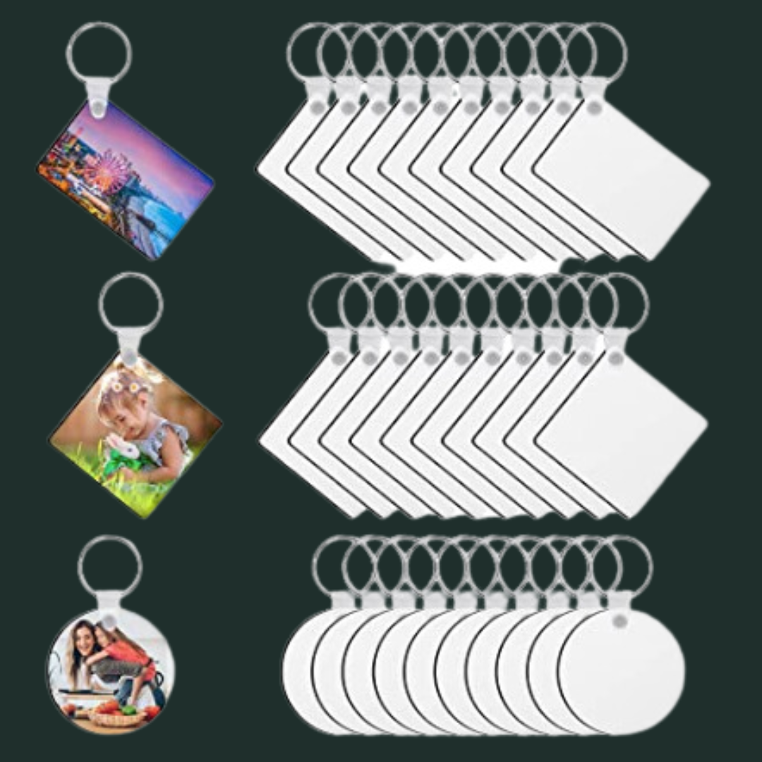 Custom Personalized Photo Keychain