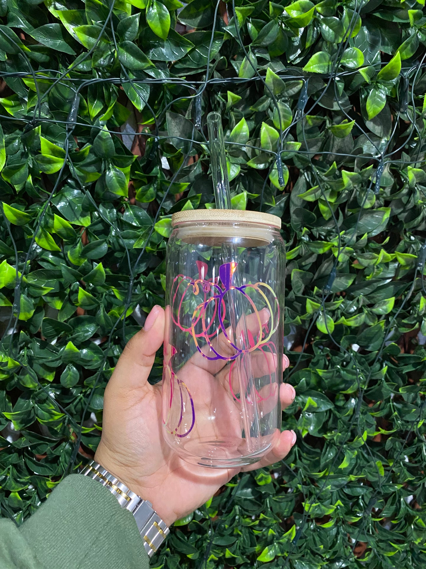 Custom Glass Can Cup