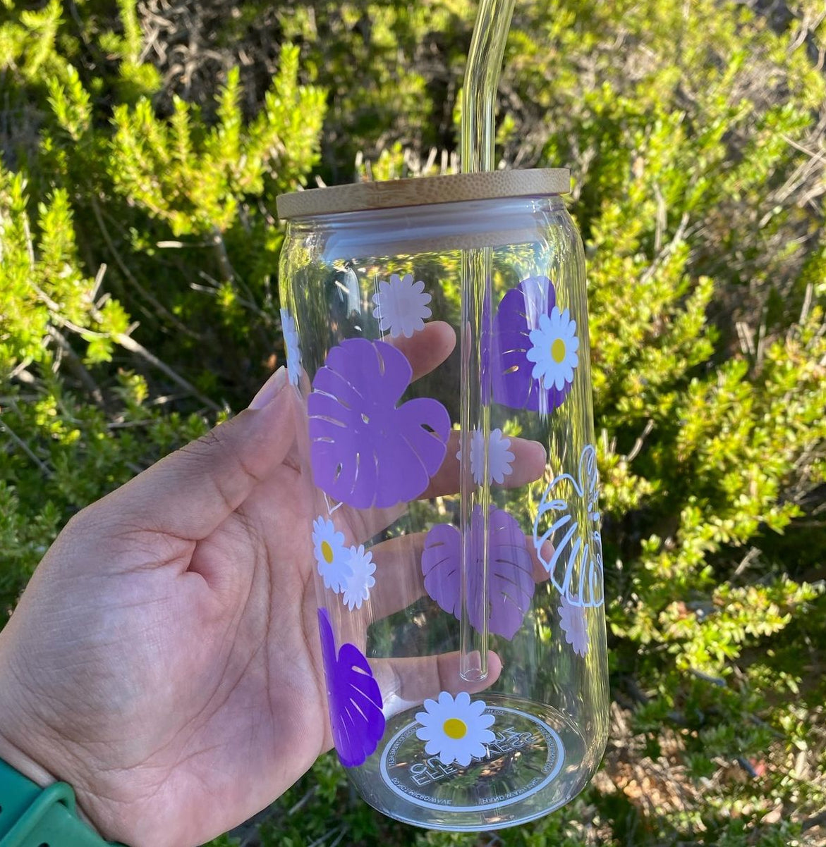 Custom Glass Can Cup