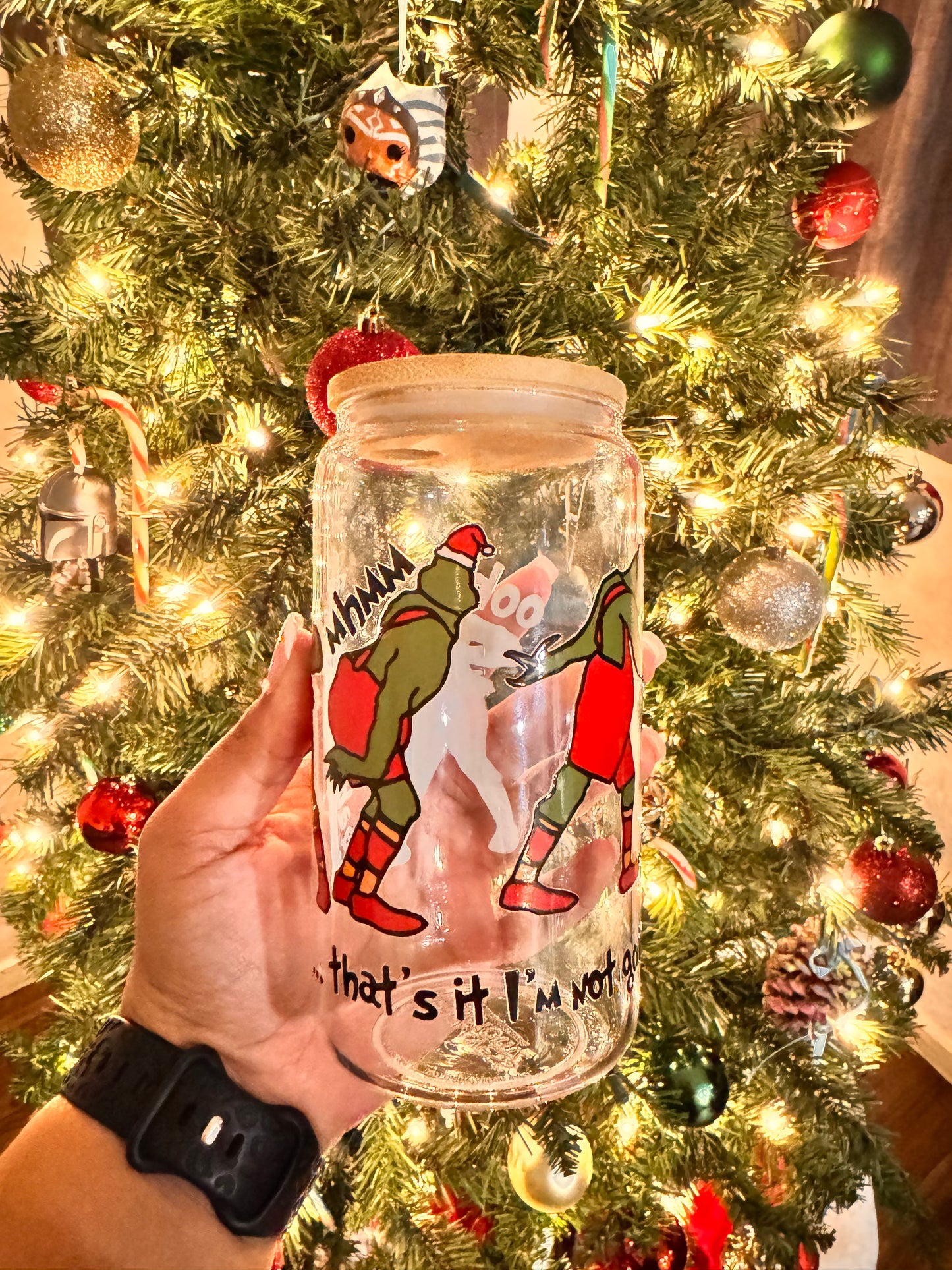 Custom Glass Can Cup