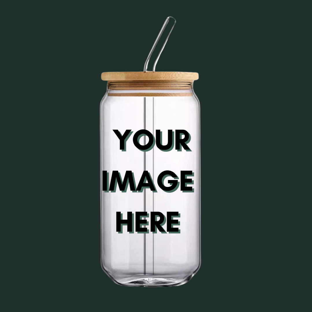 Custom Glass Can Cup