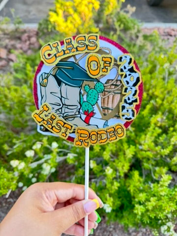 Last Rodeo Cake Topper
