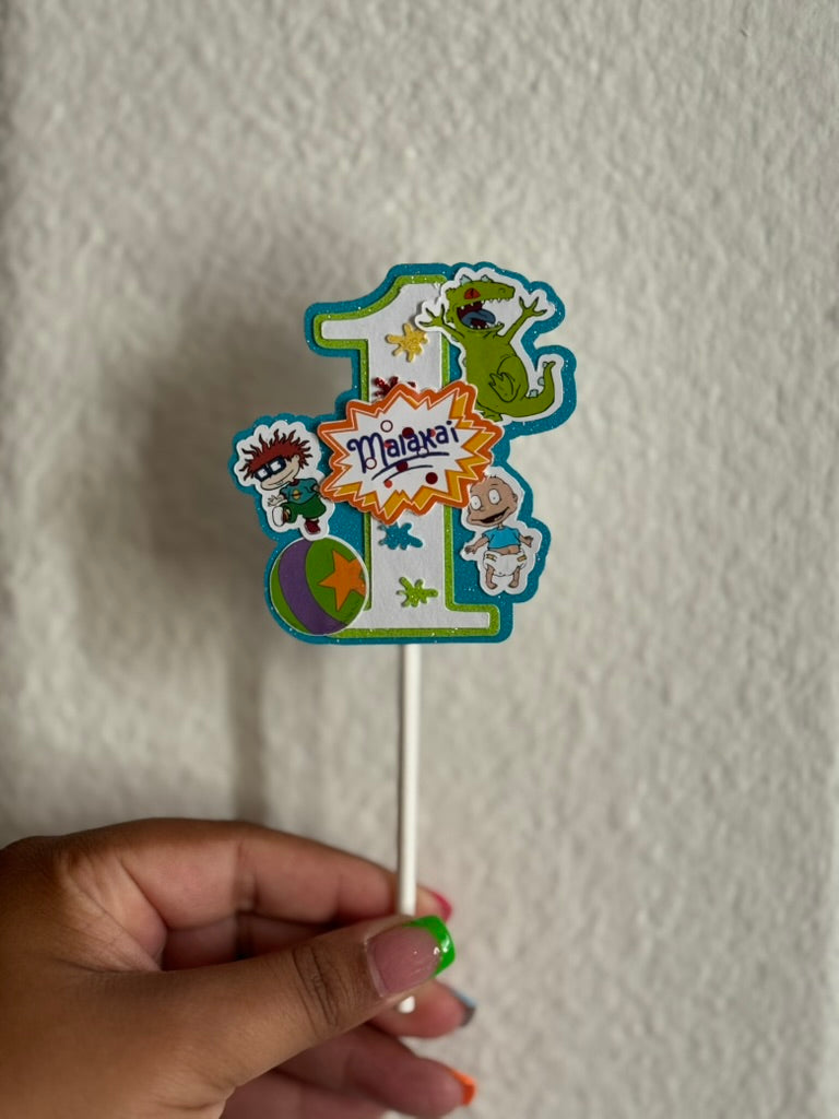 Rugrat Inspired Cake Topper