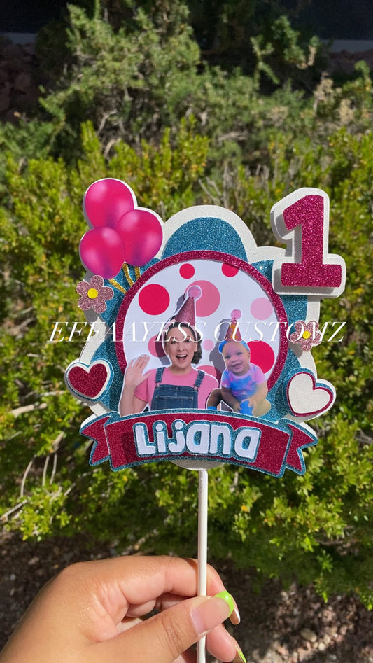 Mrs.Rachel Inspired Cake Topper