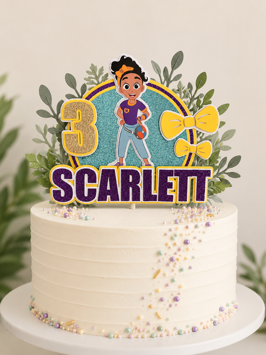 Meeka Inspired Cake Topper