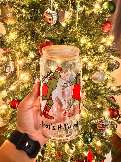 Custom Glass Can Cup